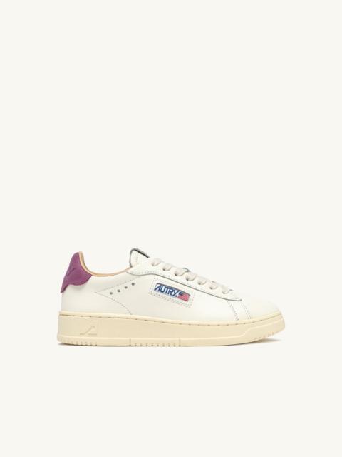 AUTRY DALLAS LOW SNEAKERS IN FLORENCE AND MARSHMALLOW LEATHER