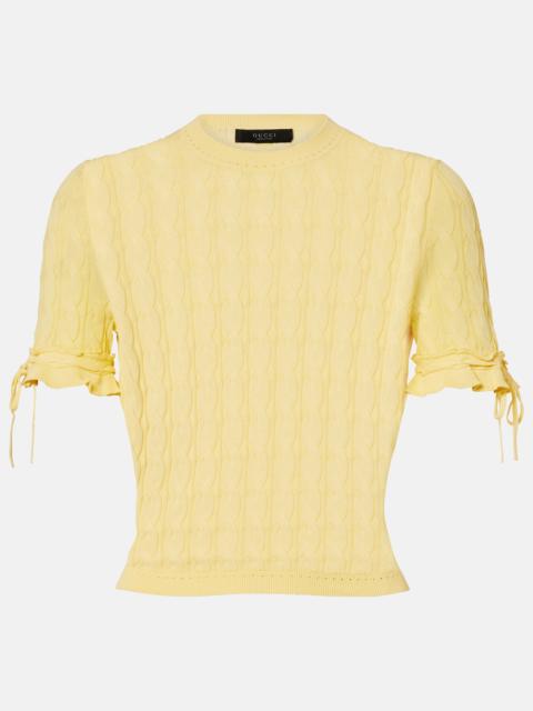 GUCCI Cable-knit sweater