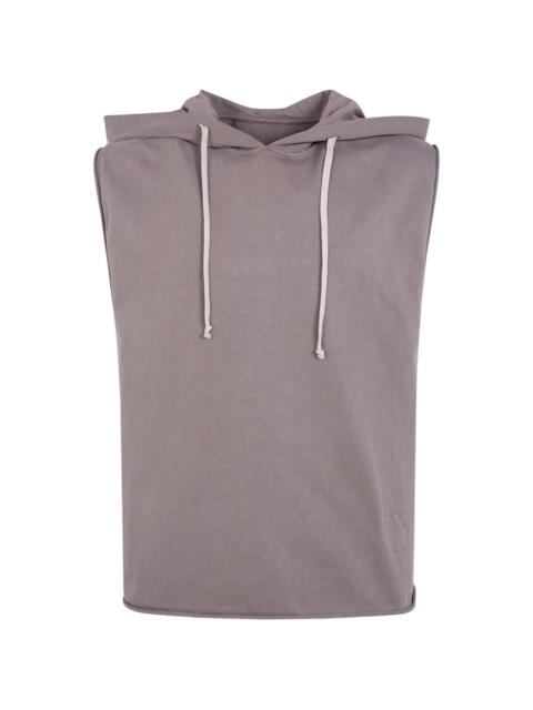 Rick Owens DRKSHDW sleeveless drawstring hoodie