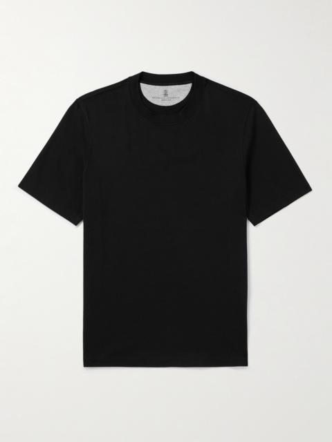 Brunello Cucinelli Cotton-Jersey T-Shirt