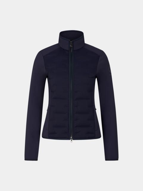 BOGNER Doria softshell down jacket in Navy blue