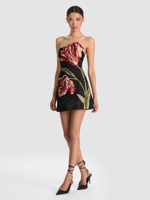 Alice + Olivia KATIA EMBELLISHED MINI DRESS