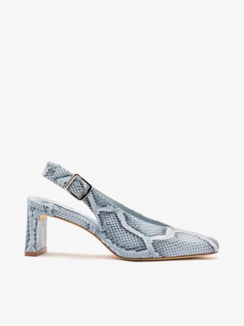 Larroudé Katie Pump Maya Python Leather