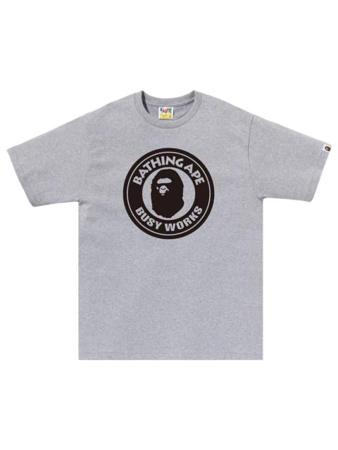 BAPE Bicolor Busy Works Tee 'Grey'