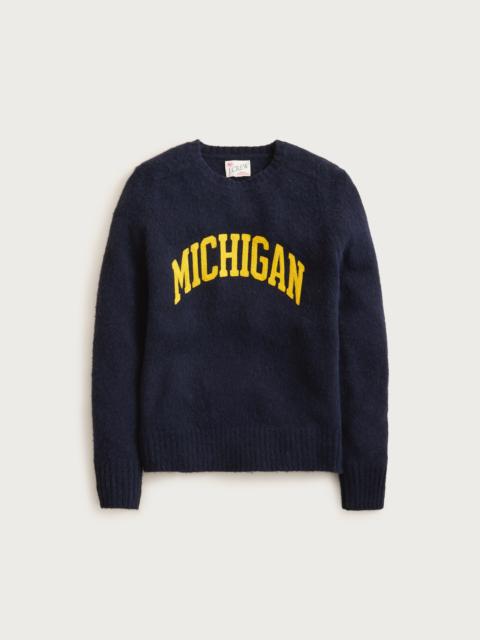J.CREW '47 X J.Crew brushed wool Michigan sweater