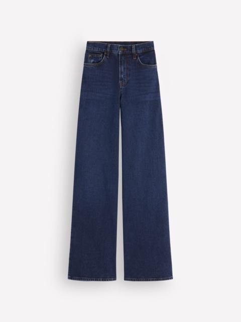 BODEN High Rise Wide Leg Jeans-Indigo Rinse