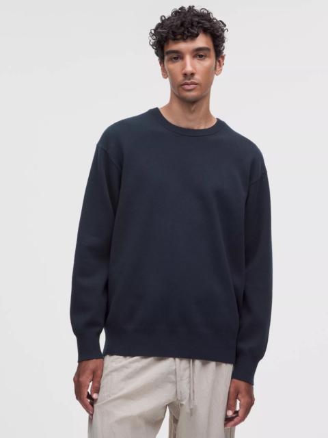 lululemon Cotton-Blend Knit Long-Sleeve Crewneck Sweater