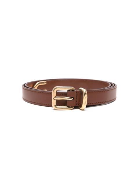 Miu Miu leather belt