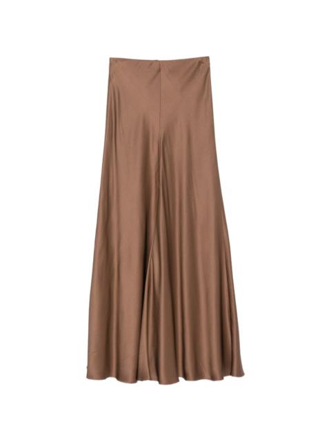 Brunello Cucinelli silk maxi skirt