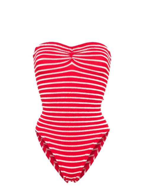 Hunza G Brooke striped swimsuit