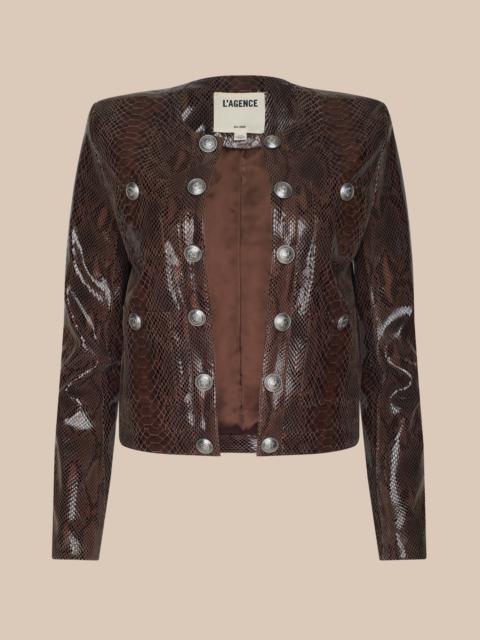 L'AGENCE Jayde Leather Jacket