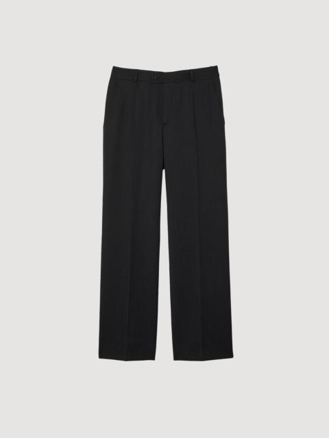 Sandro WOOL BLEND PANTS