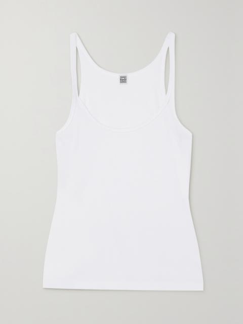 TOTEME + Net Sustain Ribbed Stretch Organic Cotton-jersey Tank