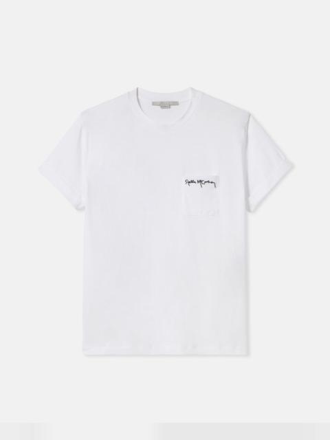 Stella Logo Heart Embroidery T-Shirt