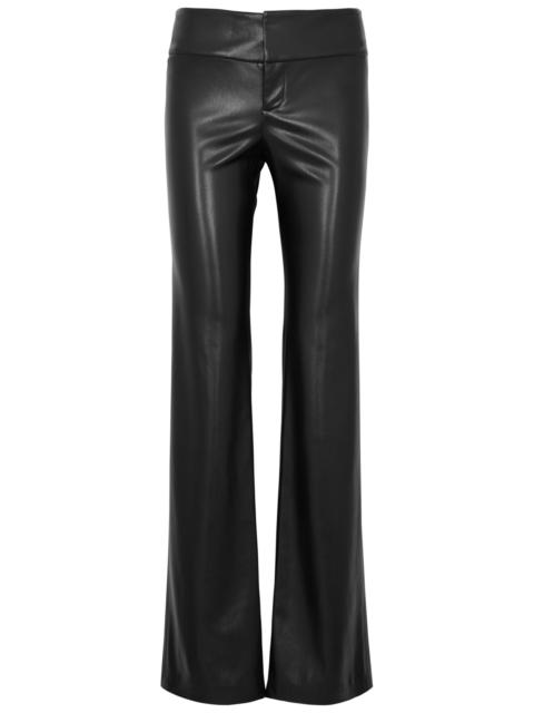 Olivia vegan leather trousers