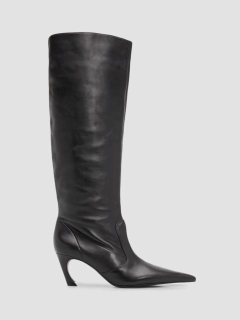 SCHUTZ Women's Lexi 75MM Leather Boots - Black
