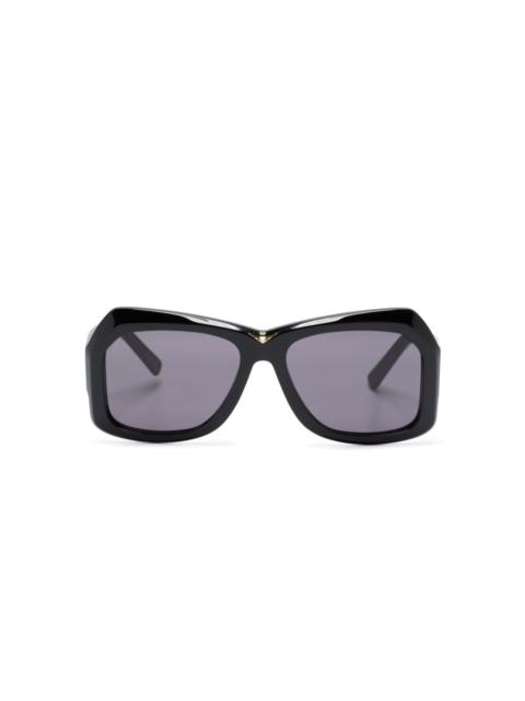 Marni oversized-frame tinted sunglasses