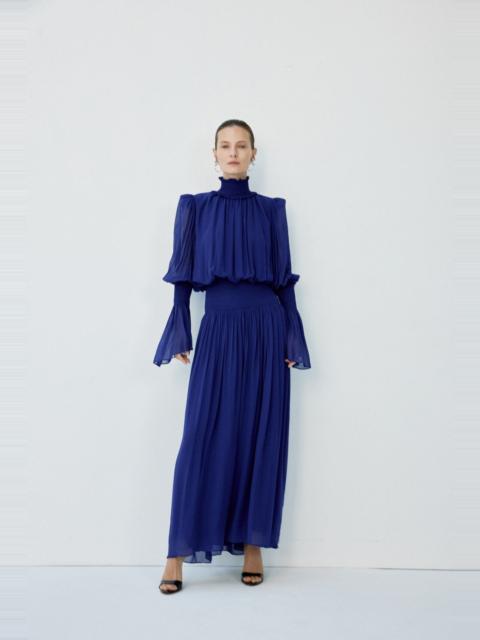De La Vali SANATIO MAXI DRESS IN DEEP BLUE