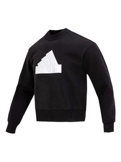 adidas adidas Future Icons Badge of Sport Crew Sweatshirt 'Black' IC3740
