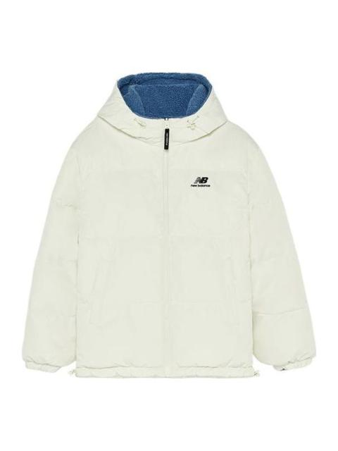 New Balance New Balance Logo Sportswear Puffer 'White Blue' 5PC44733-IV