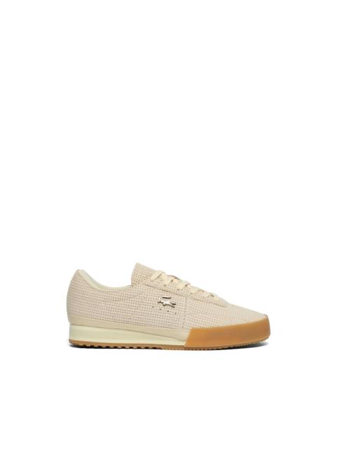 LACOSTE Aura perforated-leather sneakers