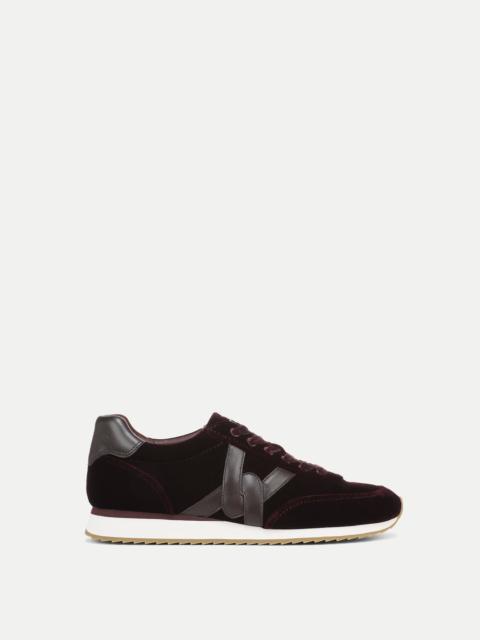 VERONICA BEARD PENROSE VELVET SNEAKER