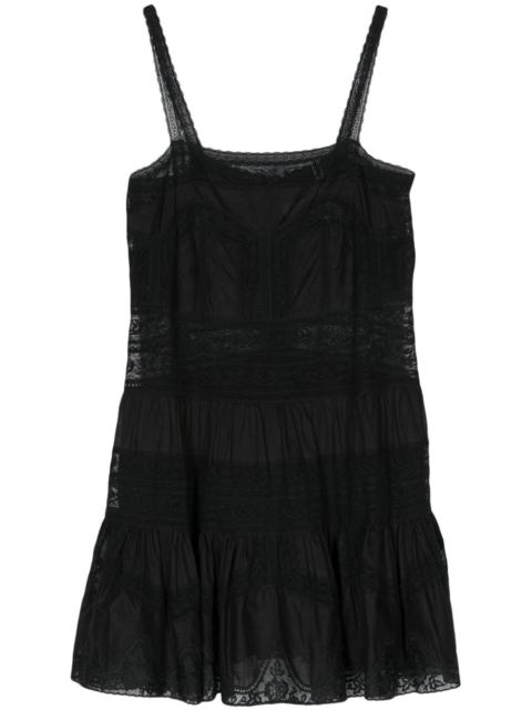 Zimmermann Halliday lace-trim minidress