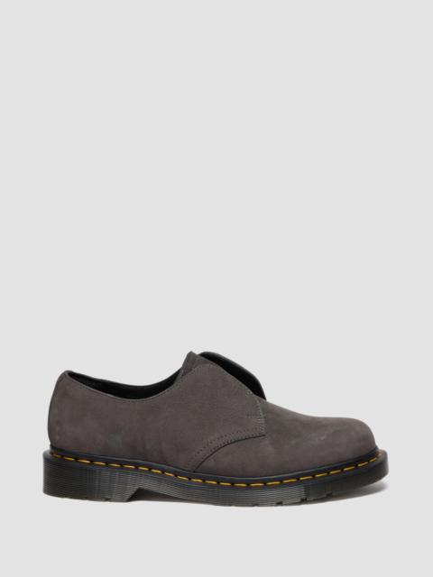 Dr. Martens 1461 LACELESS Soft Nubuck Slip On Shoes