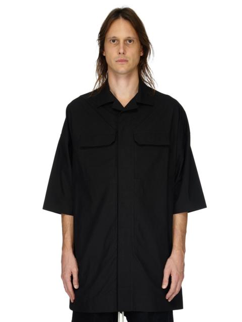 Rick Owens Magnum Tommy cotton-blend poplin shirt