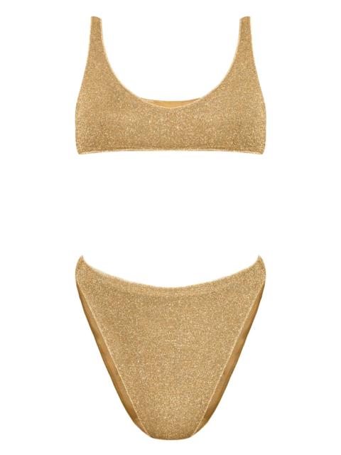 Oséree Lumiere Sporty 90s Lurex Bikini
