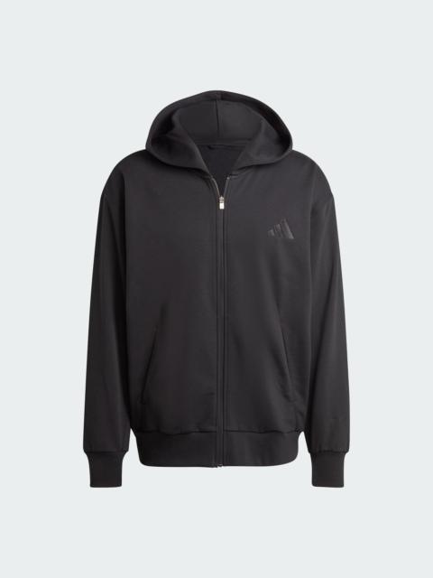 adidas ALL SZN Fleece Full-Zip Hoodie