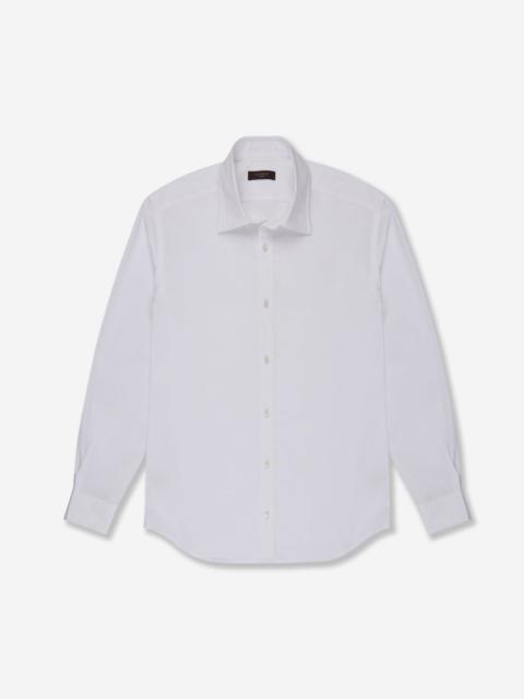 SLOWEAR Casual fit summer poplin shirt