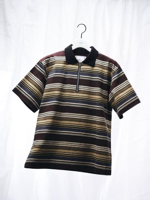 sacai Horizontal Stripe T-Shirt