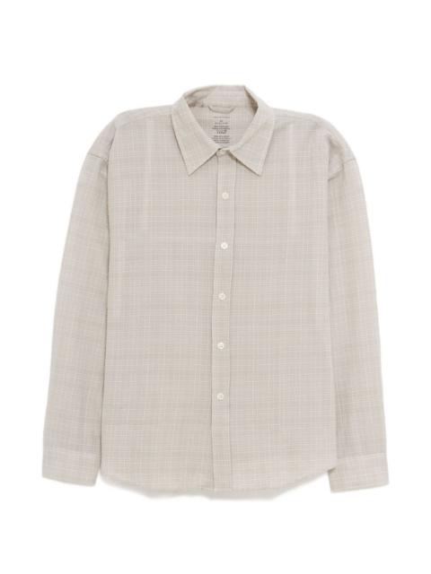 mfpen check-pattern shirt