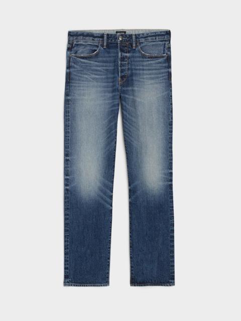TODD SNYDER Straight Japanese Selvedge Stretch Jean