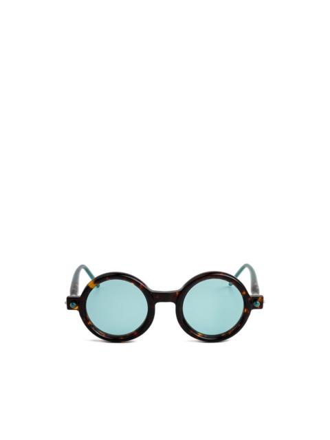 Kuboraum P1 round-frame sunglasses