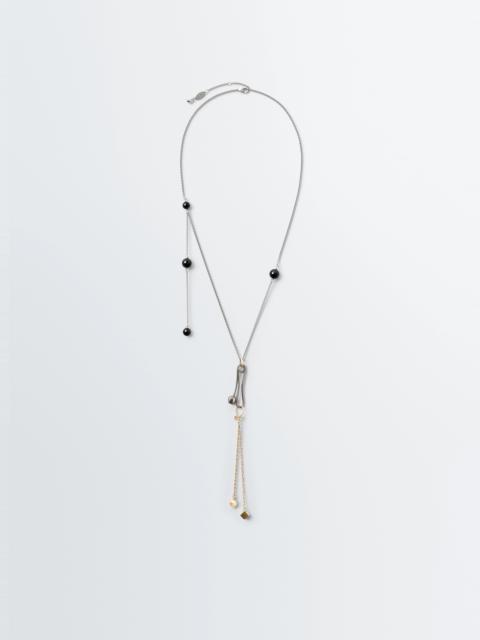 Lemaire THISTLE NECKLACE IN BRASS