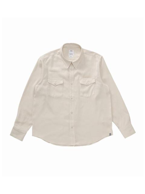 visvim MERIDIAN SHIRT L/S IVORY