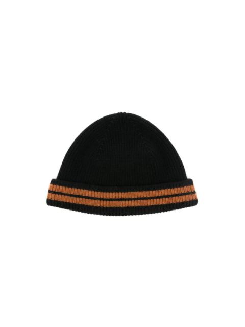 ZEGNA ribbed-knit beanie