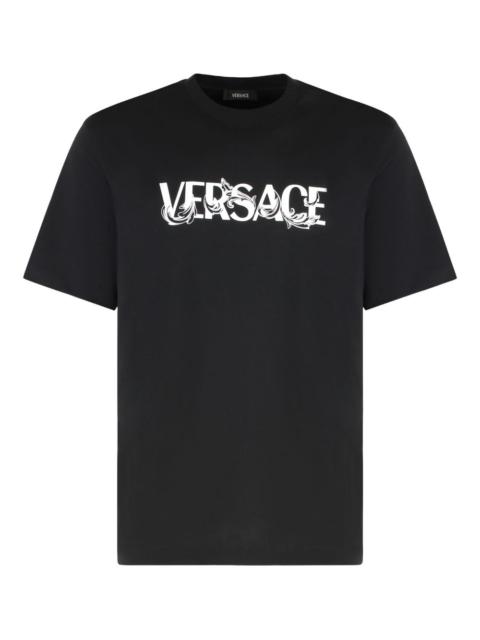 VERSACE logo-print T-shirt