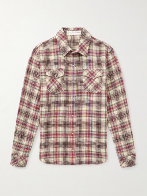 God’s True Cashmere Checked Cashmere Shirt