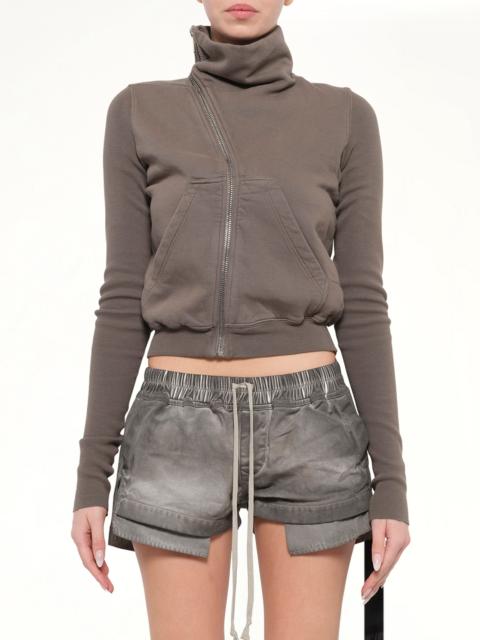 Rick Owens DRKSHDW Furka Jersey Mountain Sweatshirt in Dust