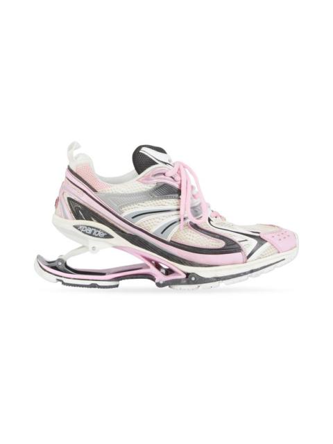 Women's X-pander Sneaker in Pink/silver