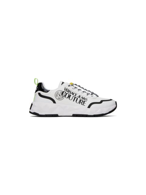 VERSACE JEANS COUTURE White Atom Sneakers