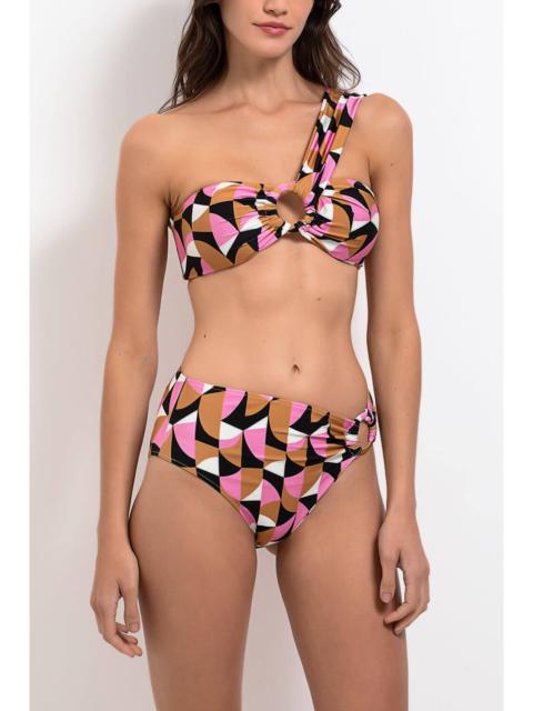 PatBO Plitka Mid-Rise Ring Bikini Bottom  (FINAL SALE)