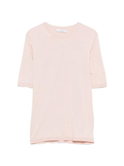 Max Mara short-sleeve knit T-shirt