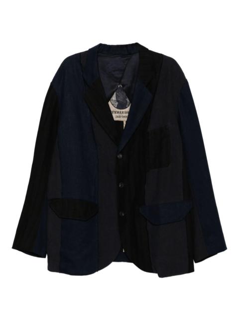 Ziggy Chen Ziggy Chen Patchwork Blazer