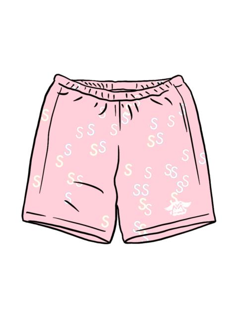 Supreme Supreme Embroidered S Sweatshort Light Pink