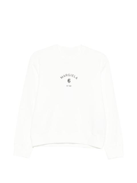 MM6 Maison Margiela logo-print sweatshirt
