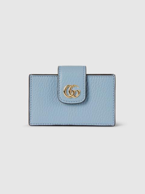 GUCCI GG Marmont snap button card case